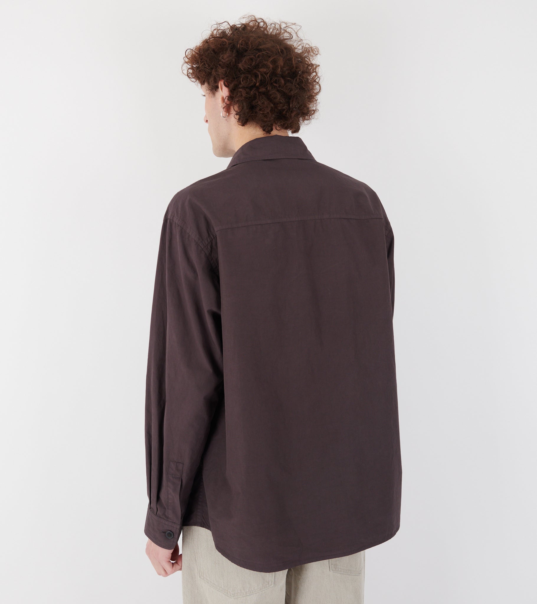 Garment Dyed Finx Shuttle Weather Shirt Dark Brown – Dr. Adams