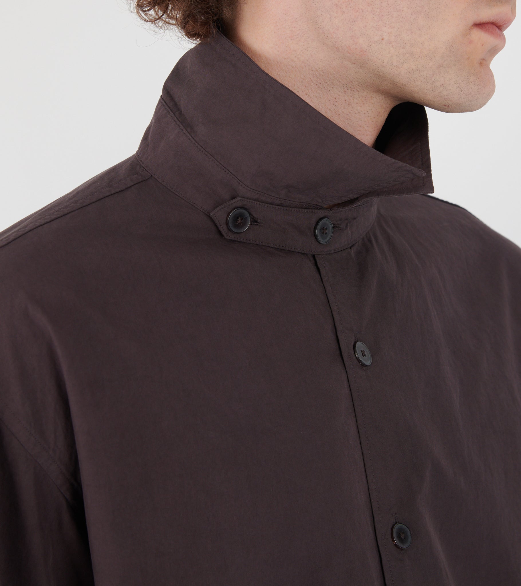 Garment Dyed Finx Shuttle Weather Shirt Dark Brown – Dr. Adams