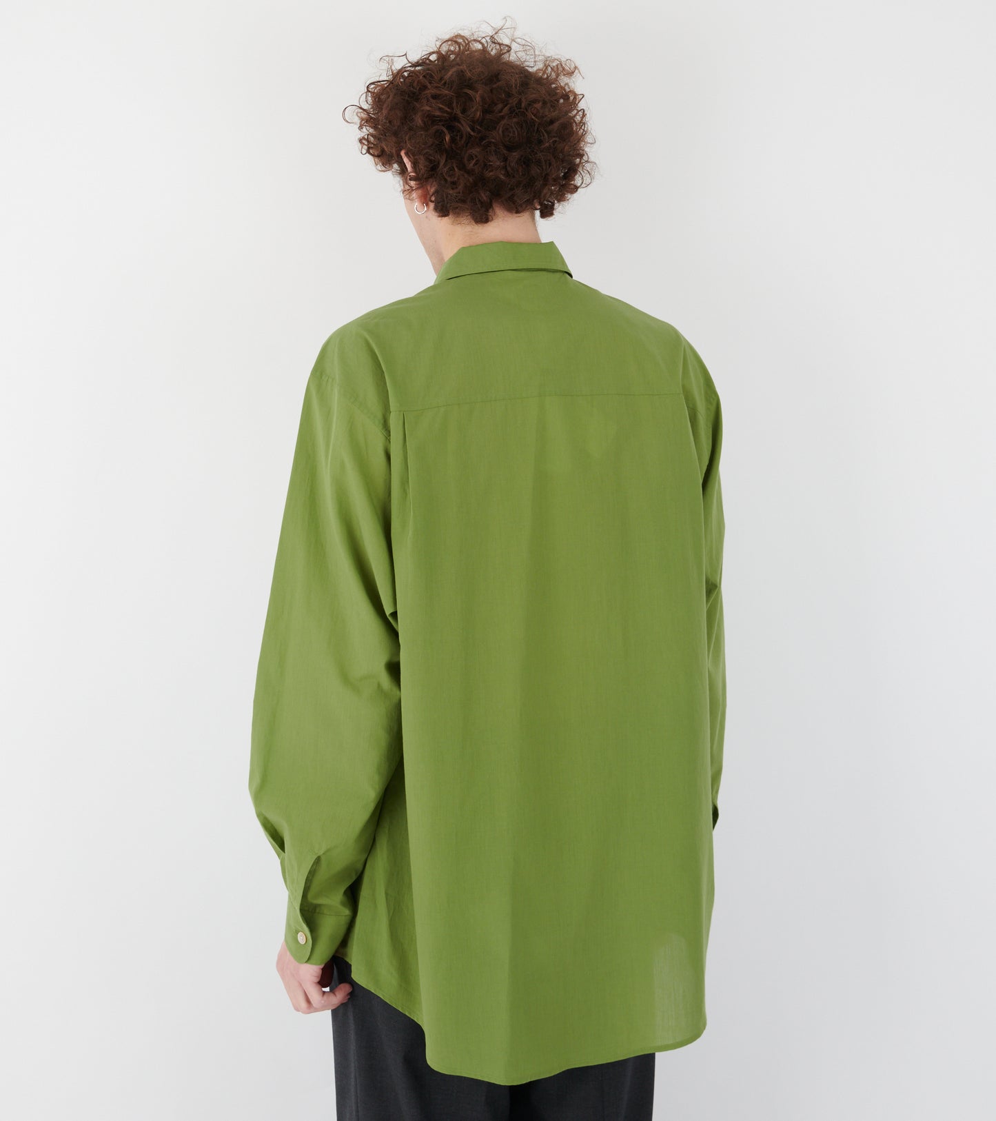 Super Fine Cotton Lawn Shirt Dusty Green