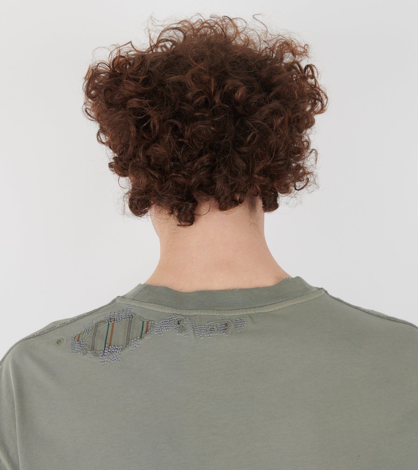 Mended Logo T-shirt Slate Grey