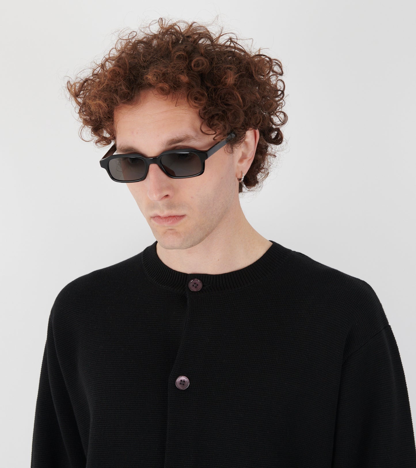 Hanky ​​Solid Black/Solid Black Lens
