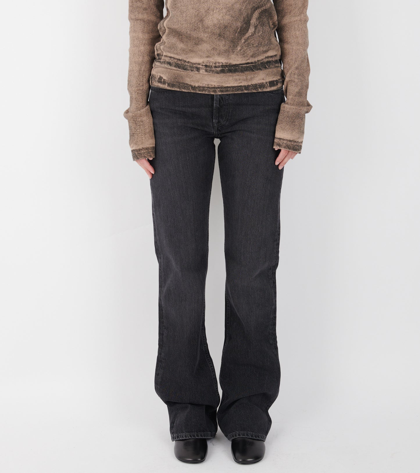2009F Regular Fit Jeans Vintage Black