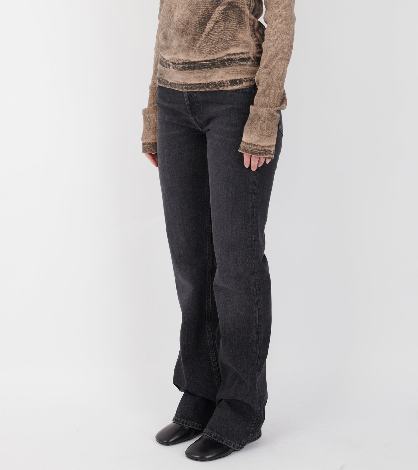 2009F Regular Fit Jeans Vintage Black