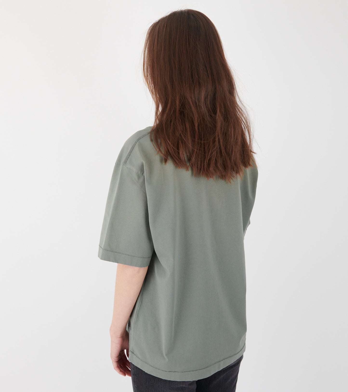 Mended Logo T-shirt Slate Grey