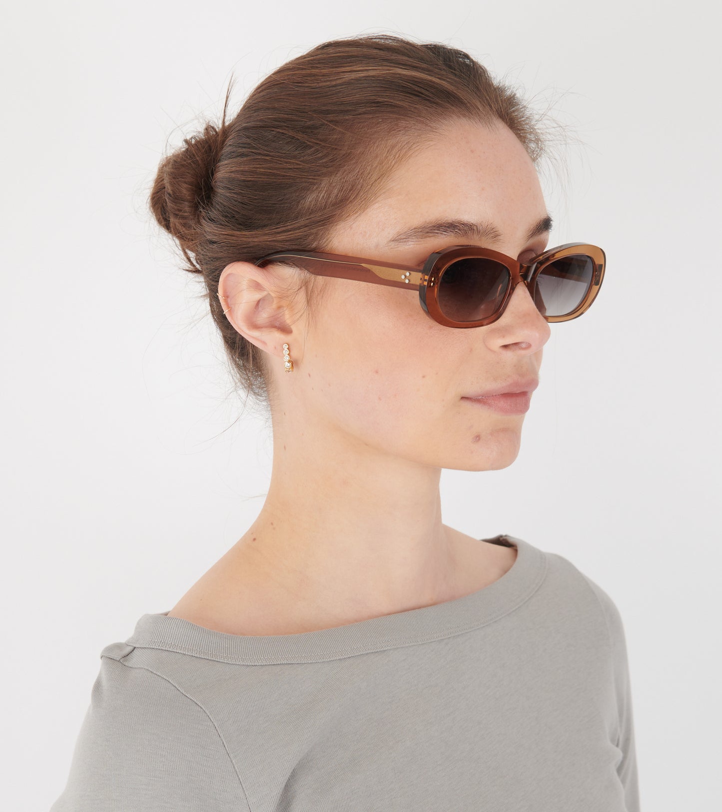 Belle Cola/Grey Gradient Lens