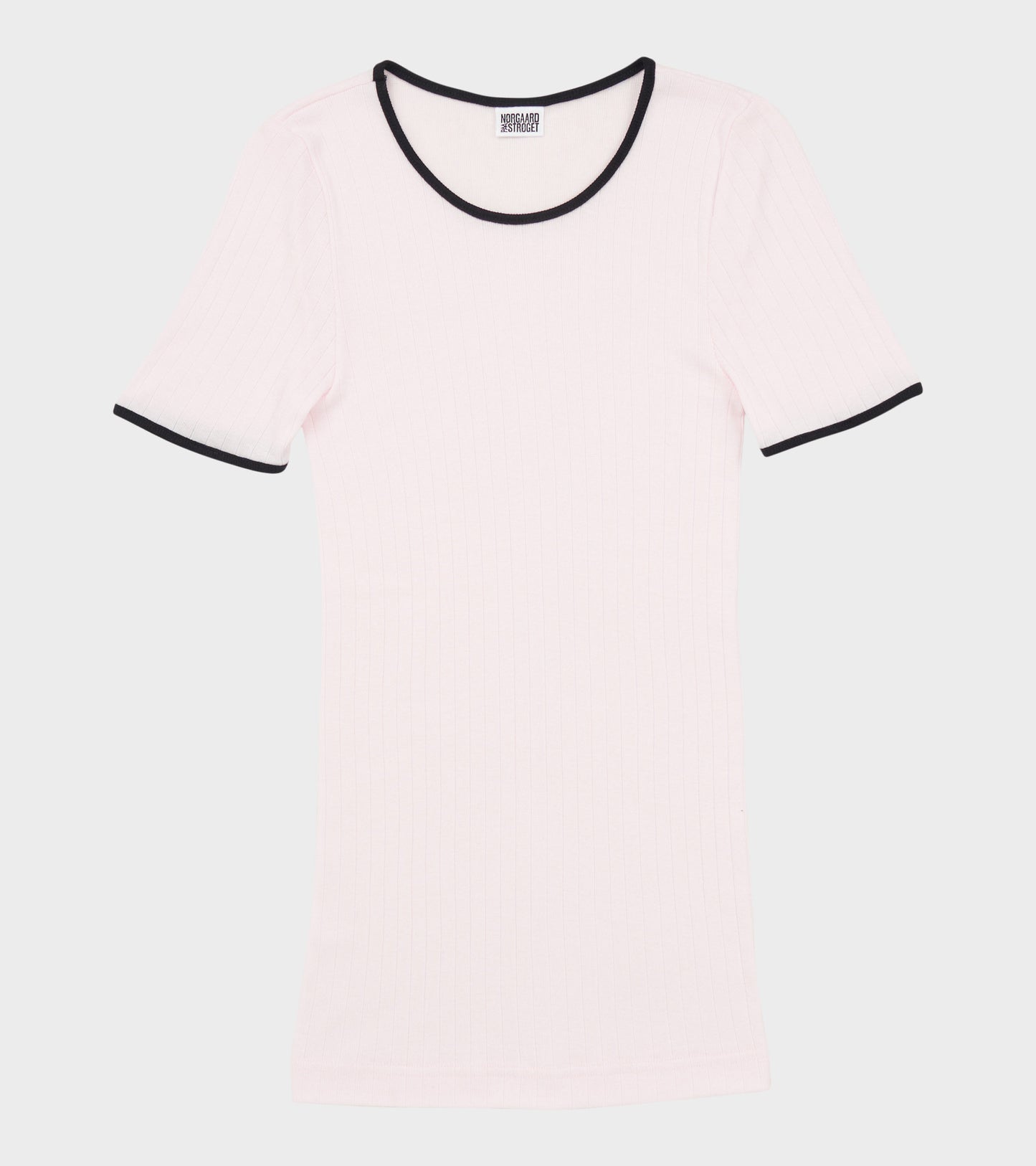 101 Short Sleeve T-shirt Kontrast Rose/Black