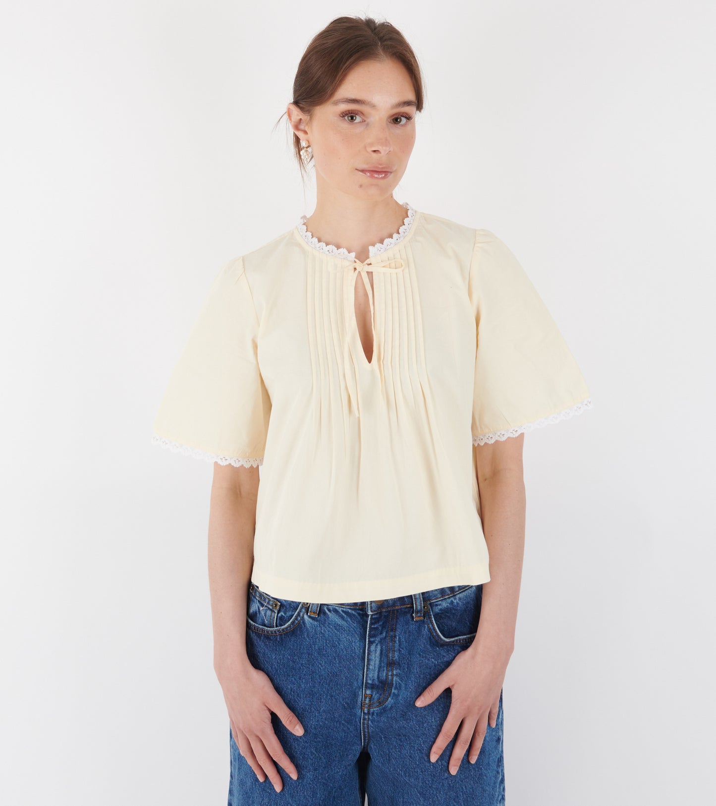 Freesia Blouse Buttermilk