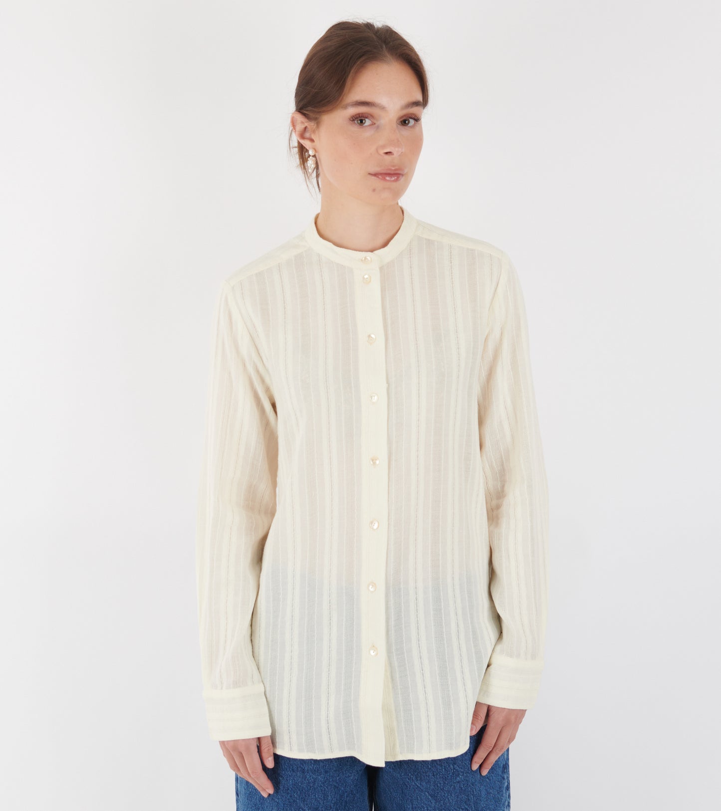 Leanne Shirt Light Cream