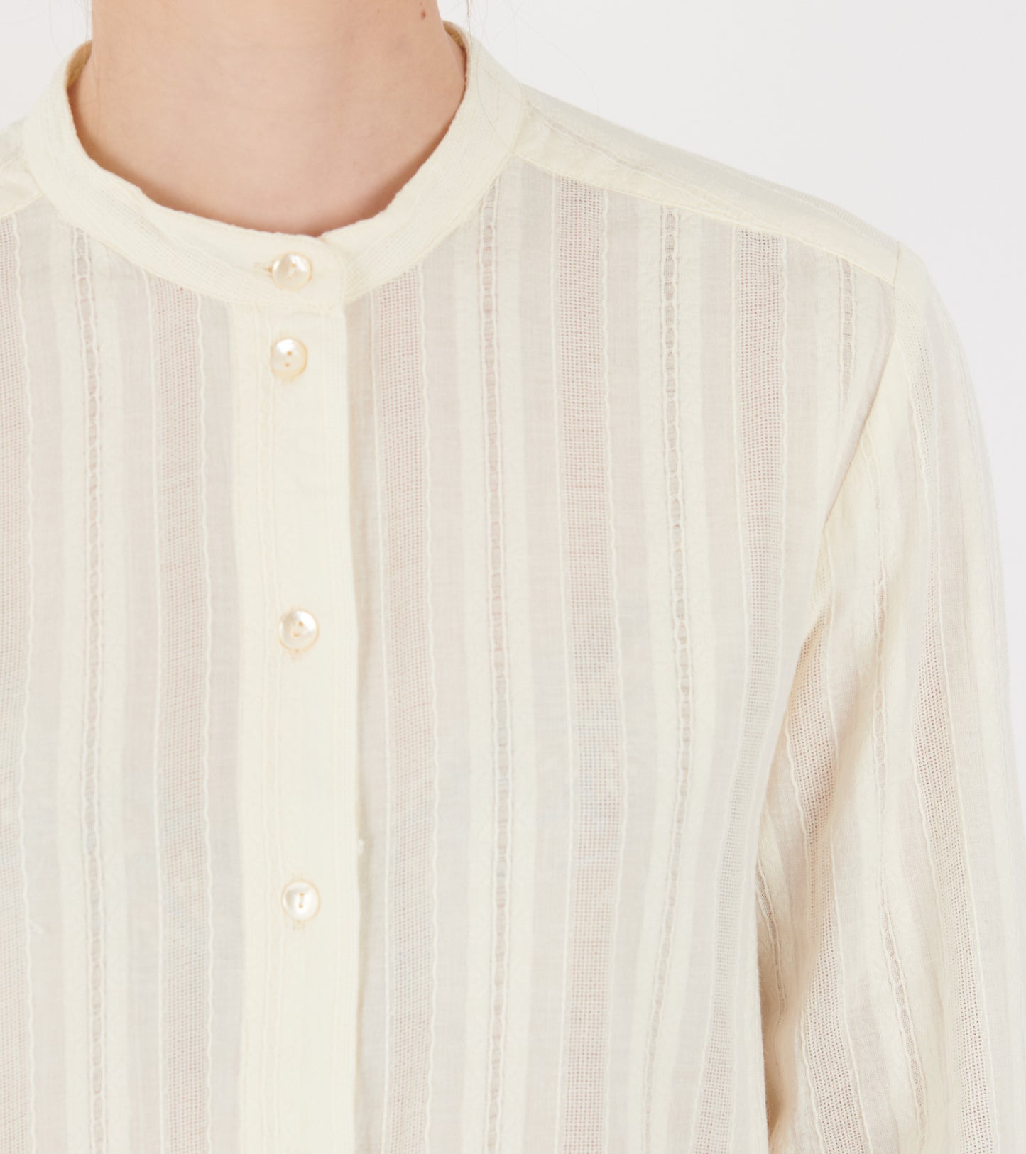 Leanne Shirt Light Cream