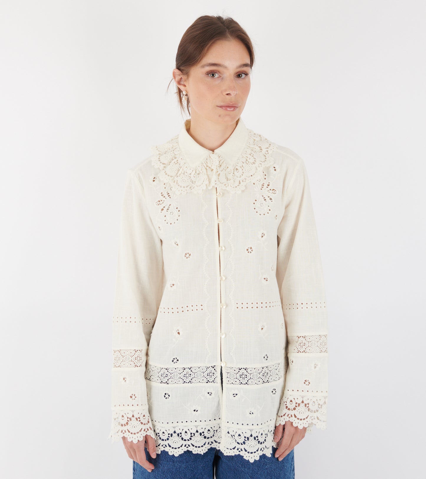 Tallulah Shirt Antique White
