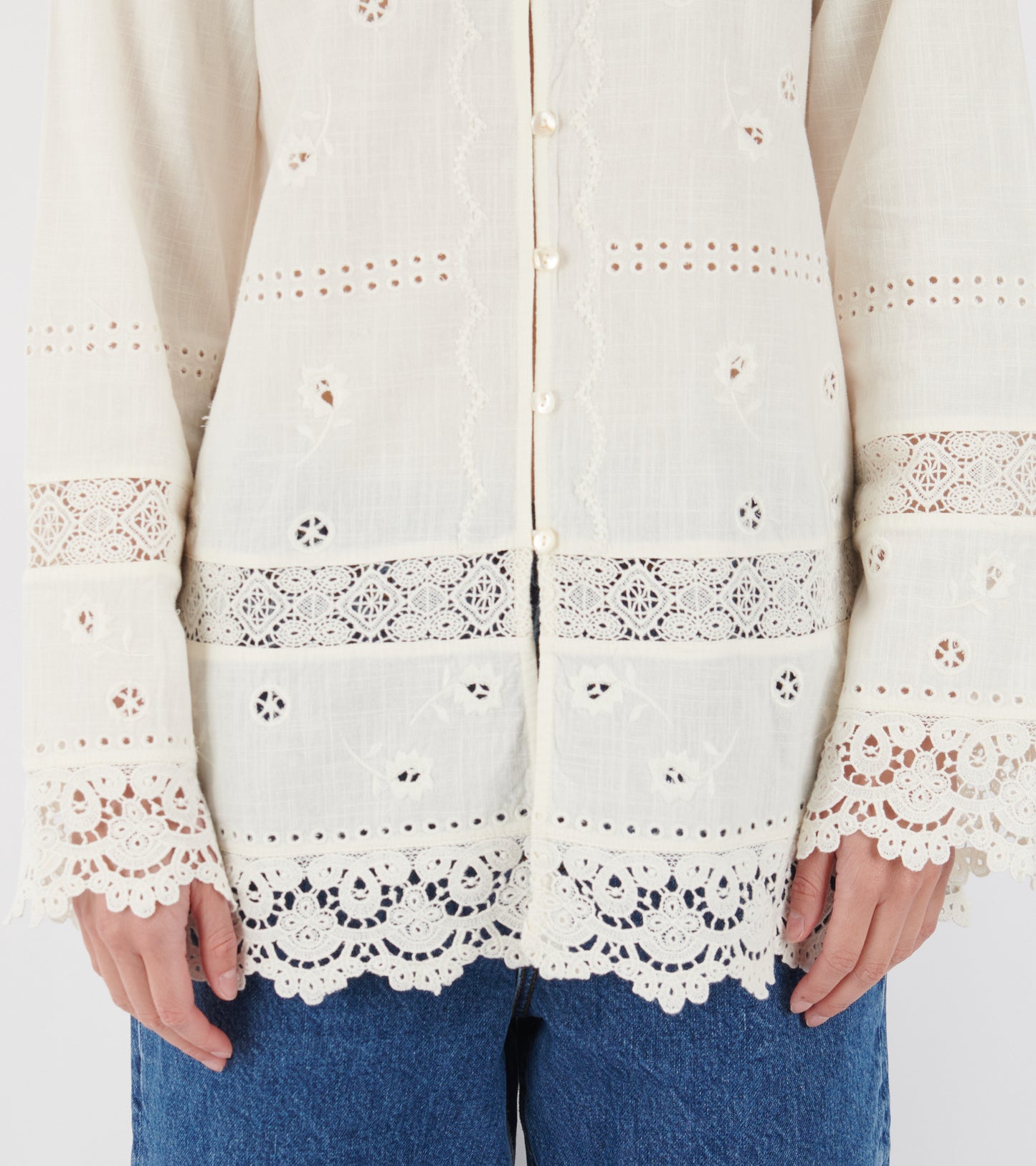 Tallulah Shirt Antique White