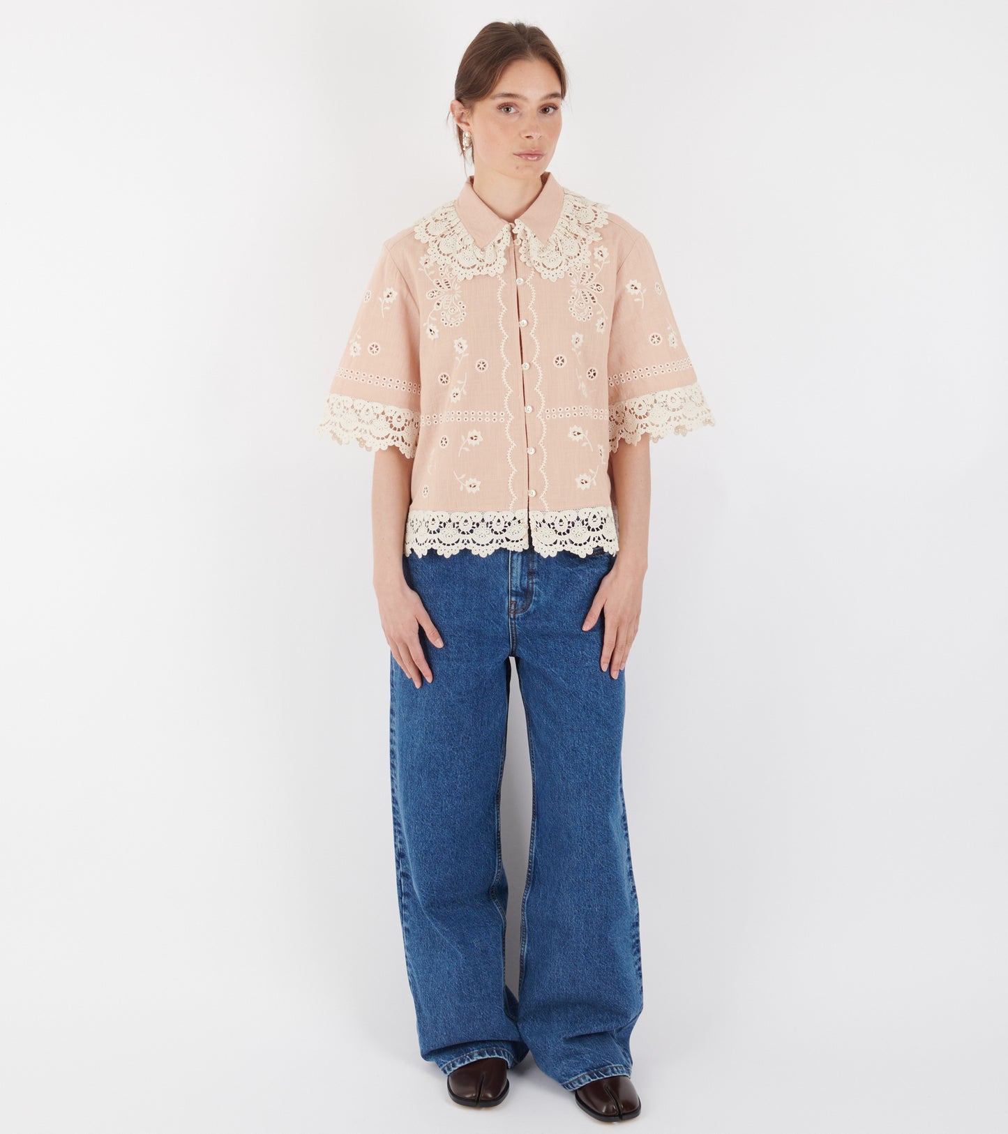 Talia Shirt Antique Rose