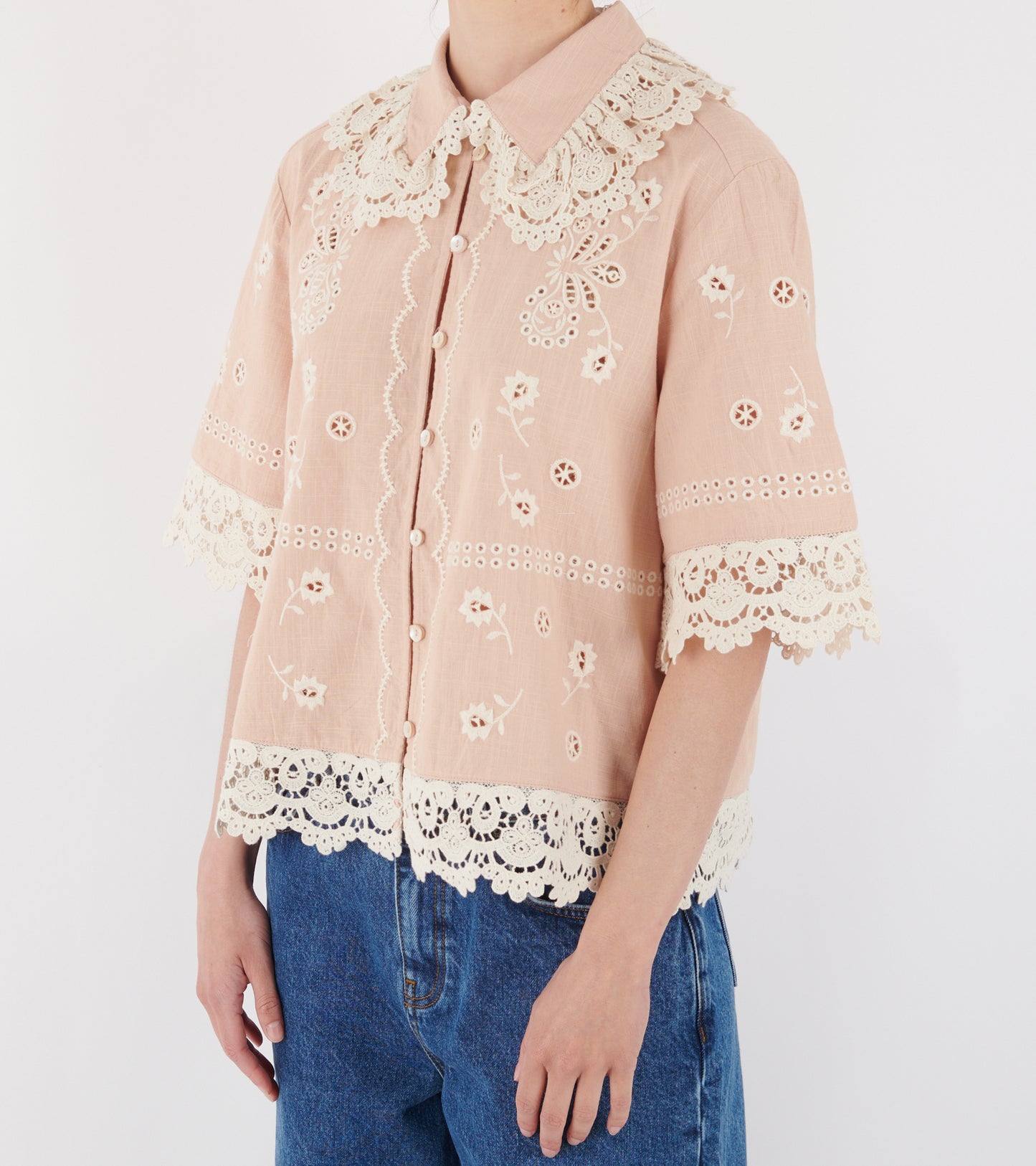 Talia Shirt Antique Rose