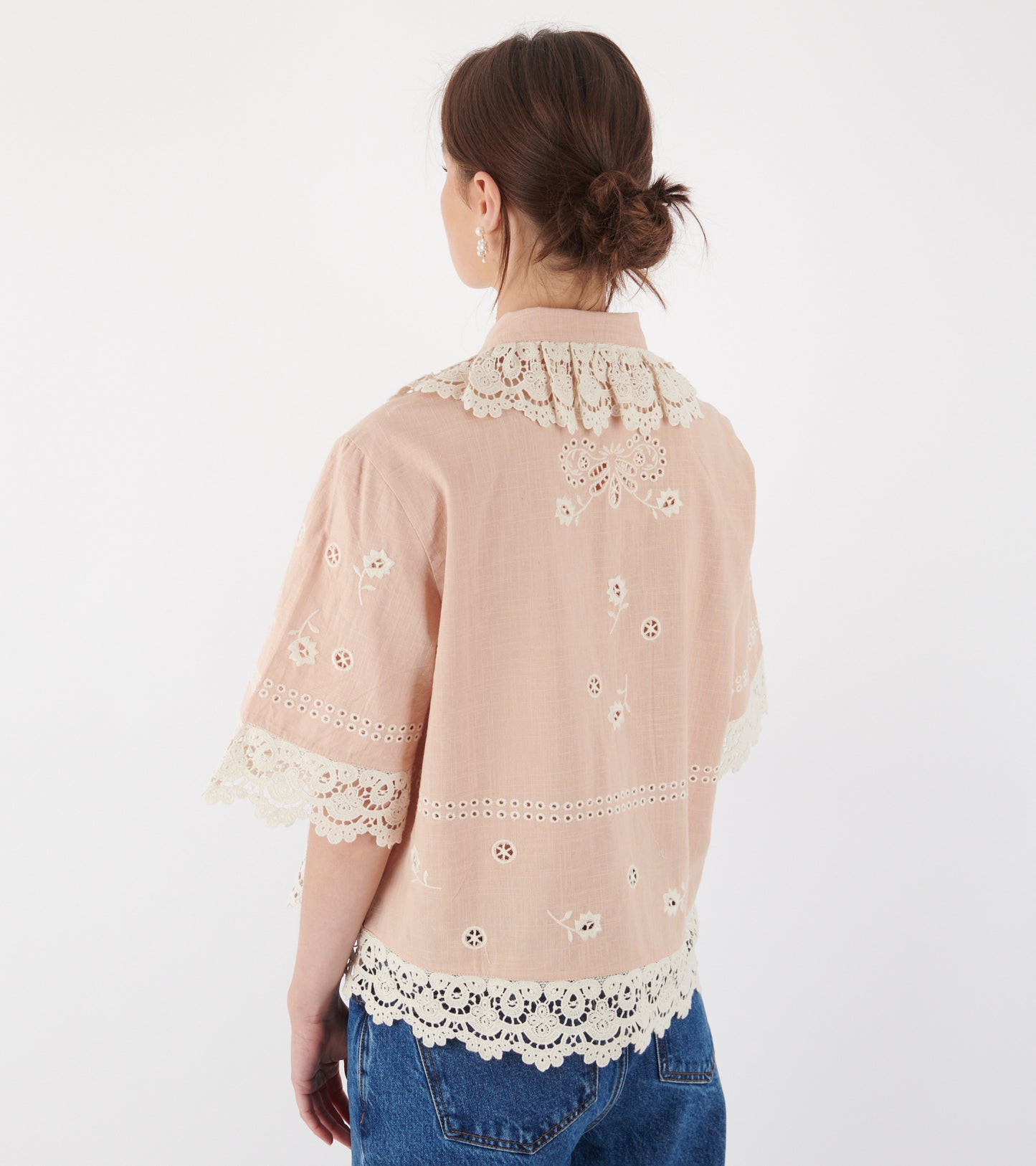 Talia Shirt Antique Rose