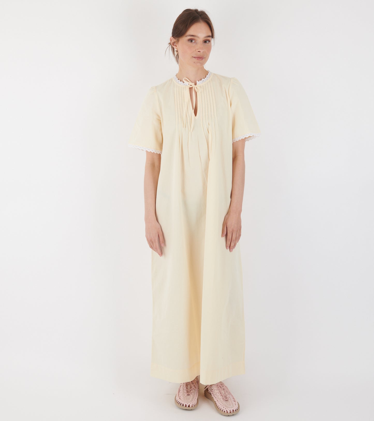 Freesia Dress Buttermilk