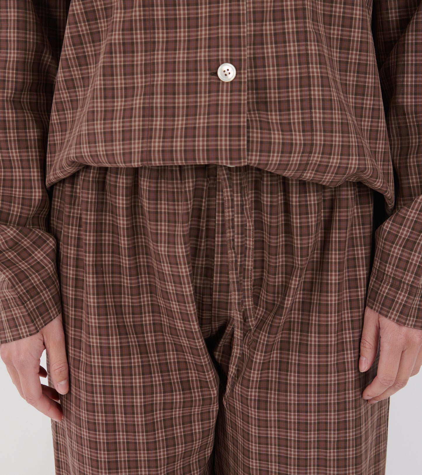 Women's Pants Serra Checks