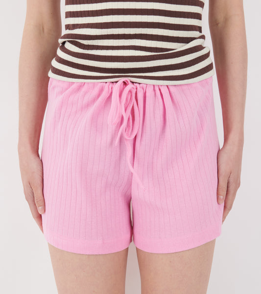 Nova Shorts Solid Colour Light Pink