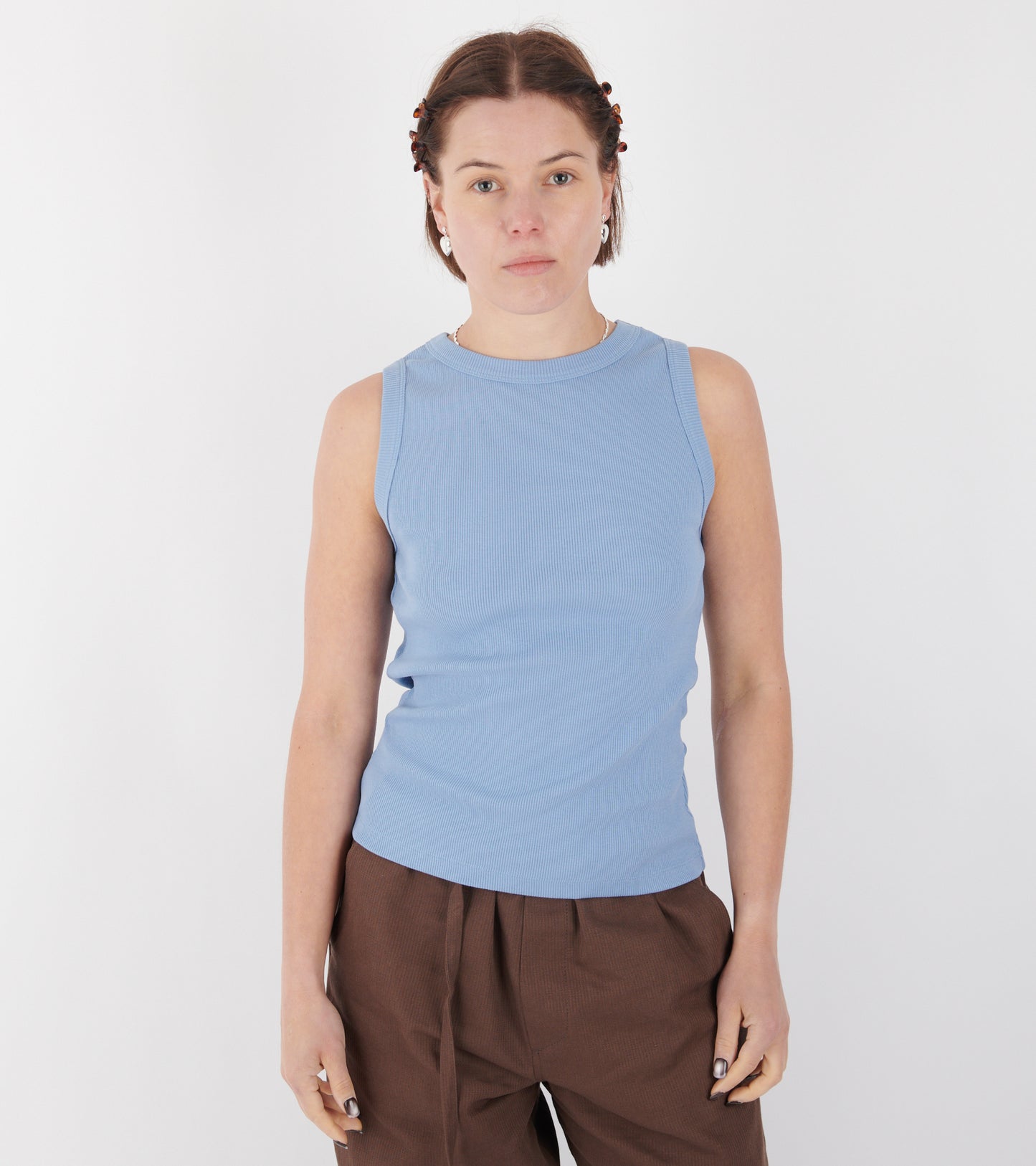 Carrie Tank Dove Blue