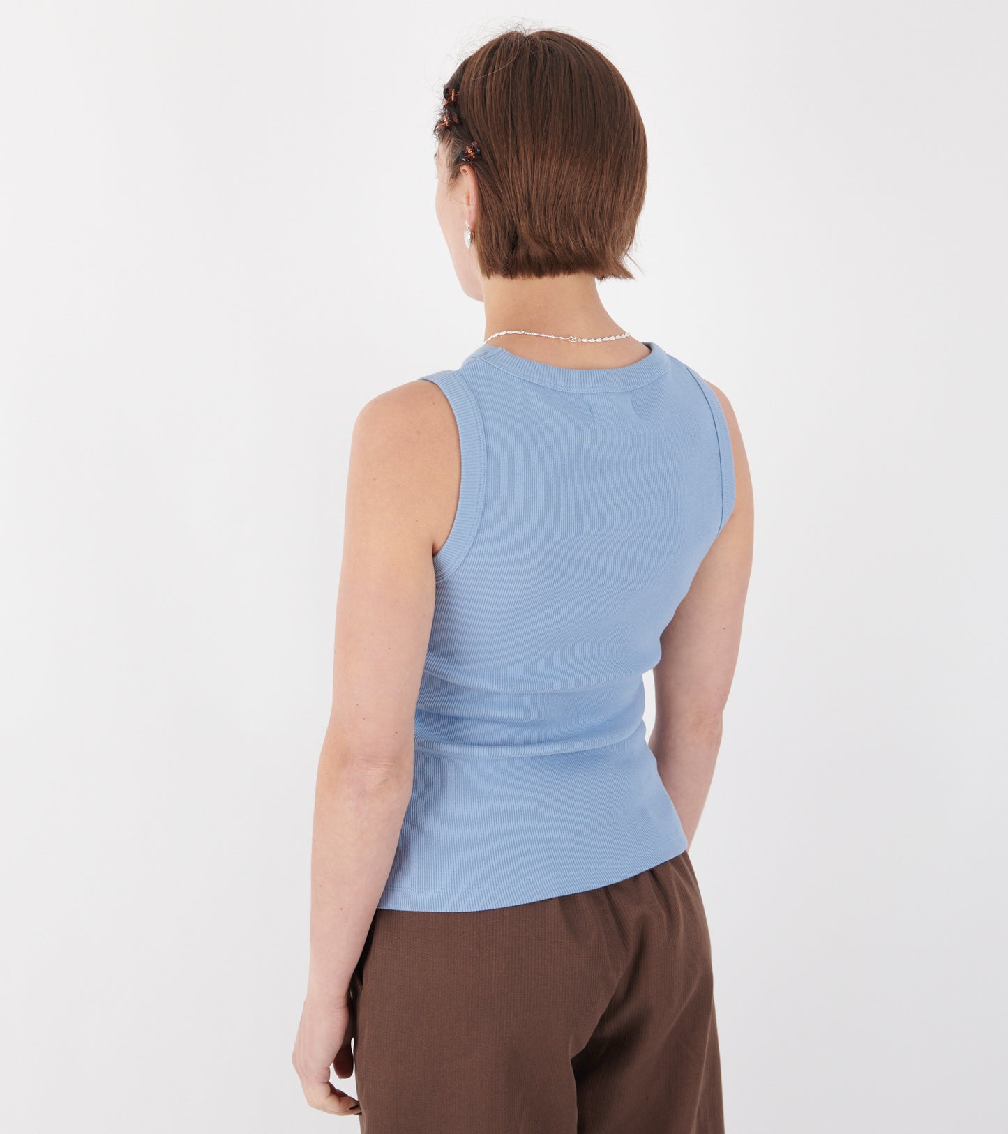 Carrie Tank Dove Blue