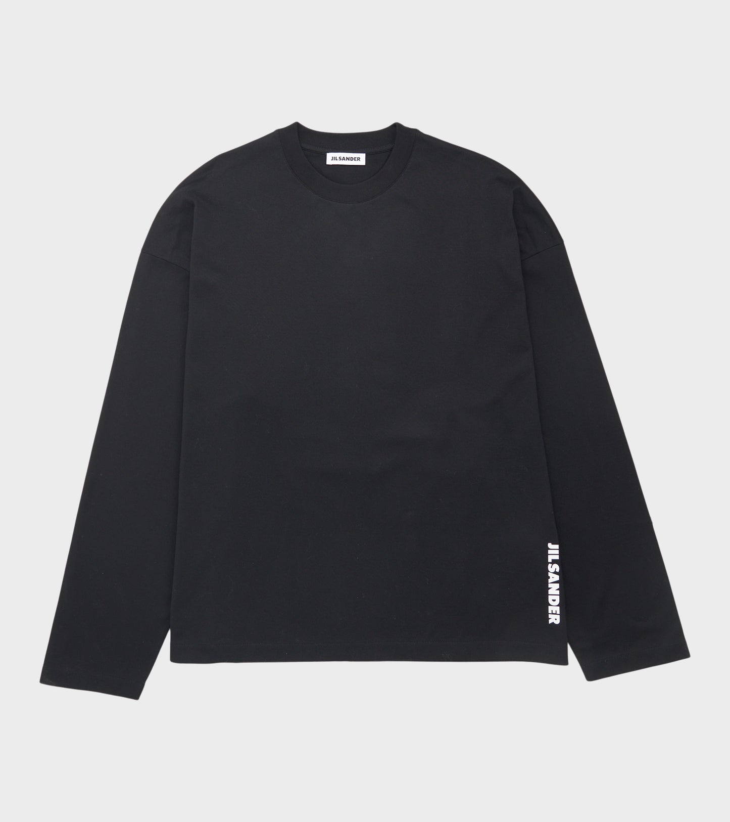 Plain Logo L/S T-shirt Black