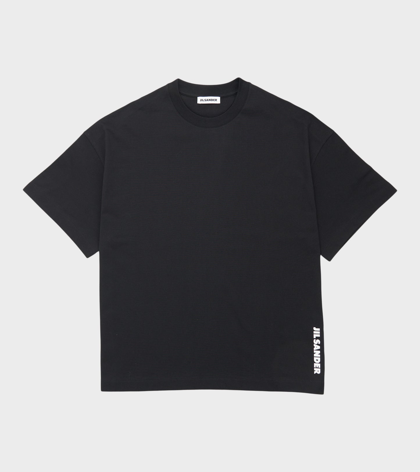 Plain Logo T-shirt Black