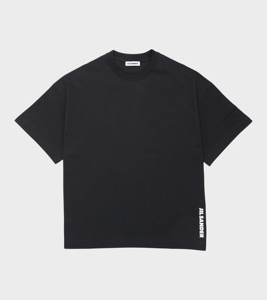 Plain Logo T-shirt Black