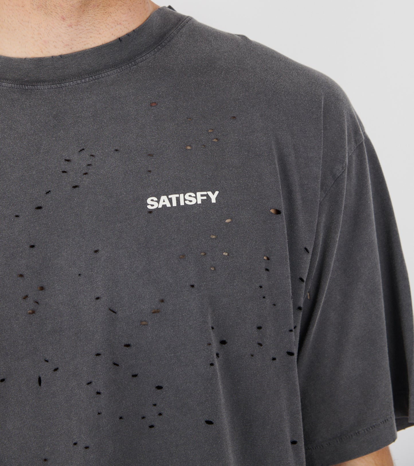 MothTech T-shirt Aged Black
