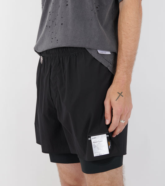 Rippy Cordura 8 Trail Shorts Black