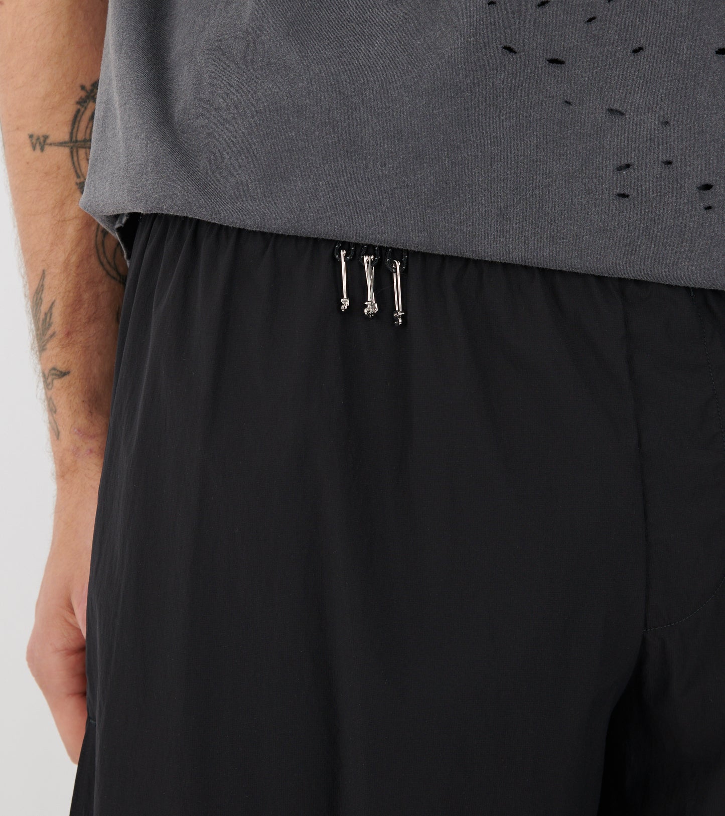 Rippy Cordura 8 Trail Shorts Black