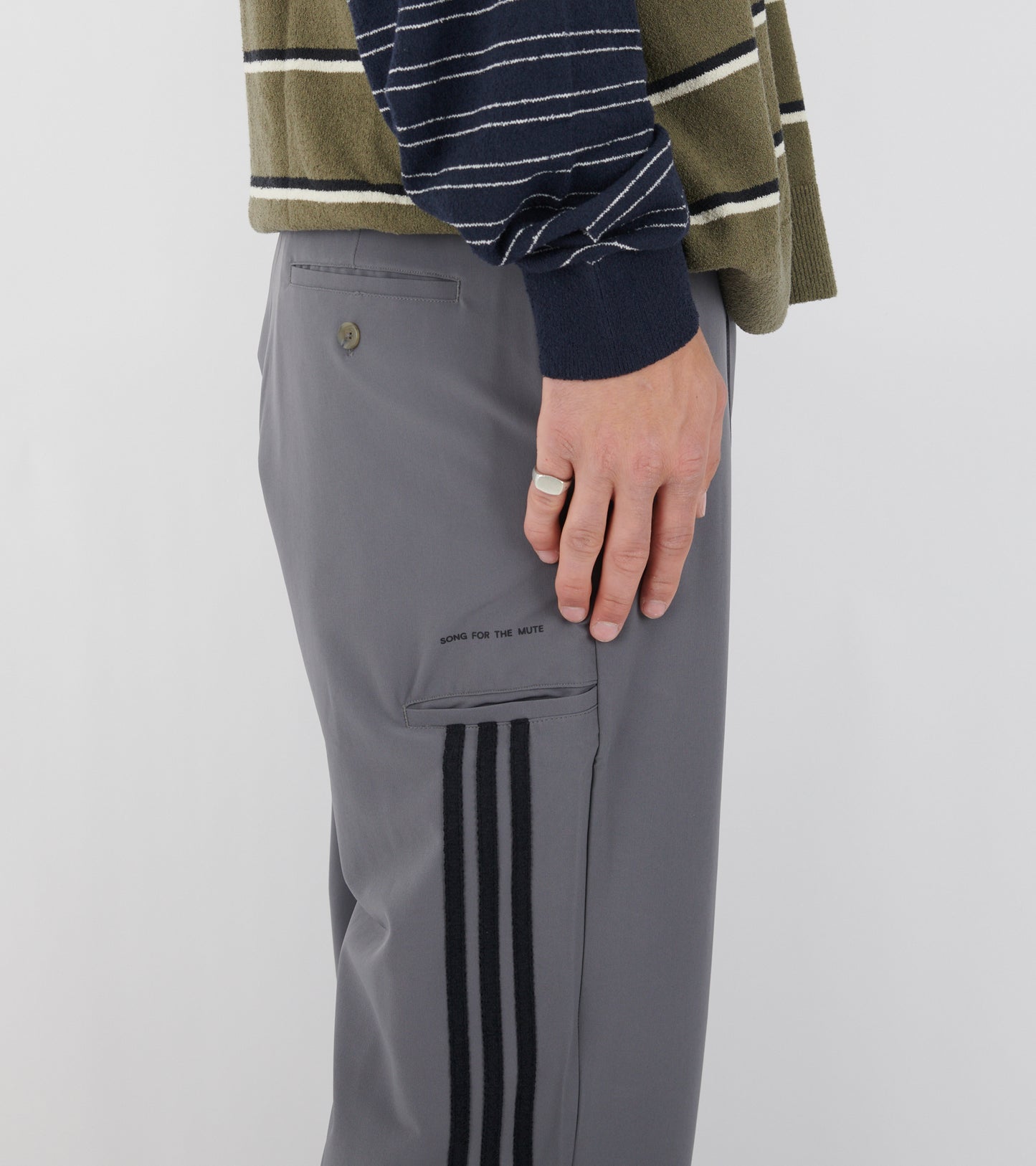 SFTM Track Pants Grey Five