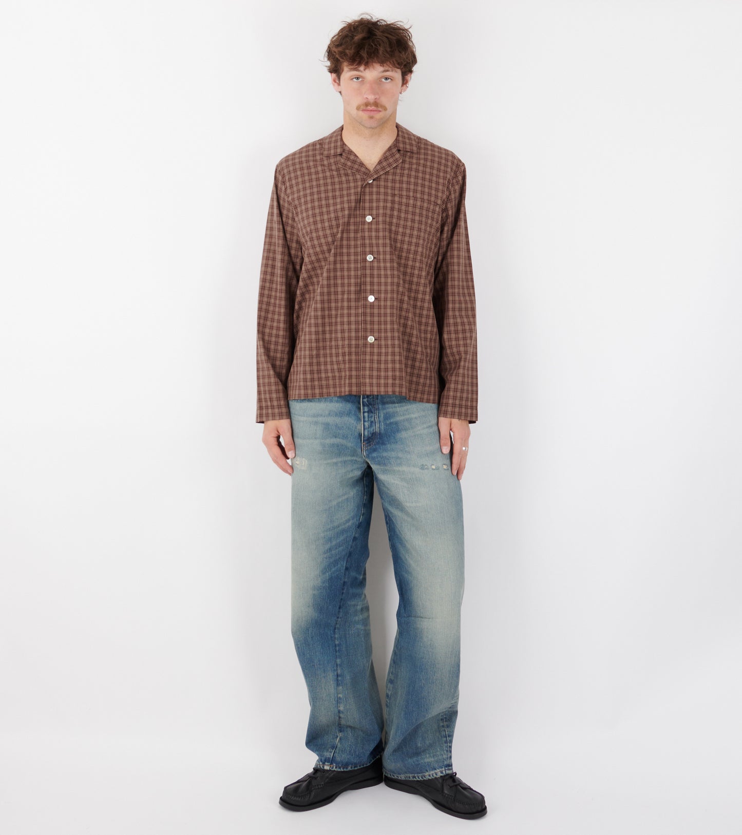 Men's Long-sleeved Shirt Serra Checks