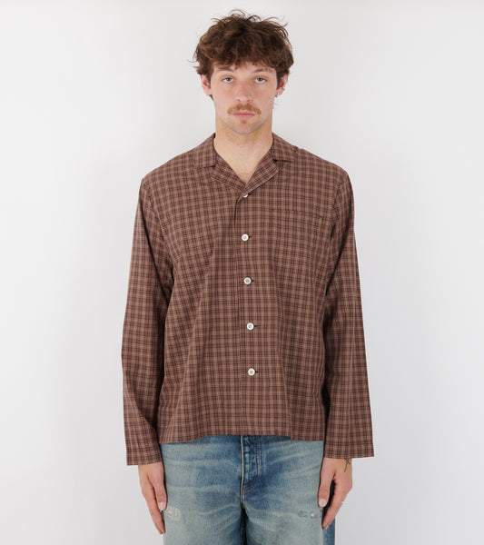 Men's Long-sleeved Shirt Serra Checks