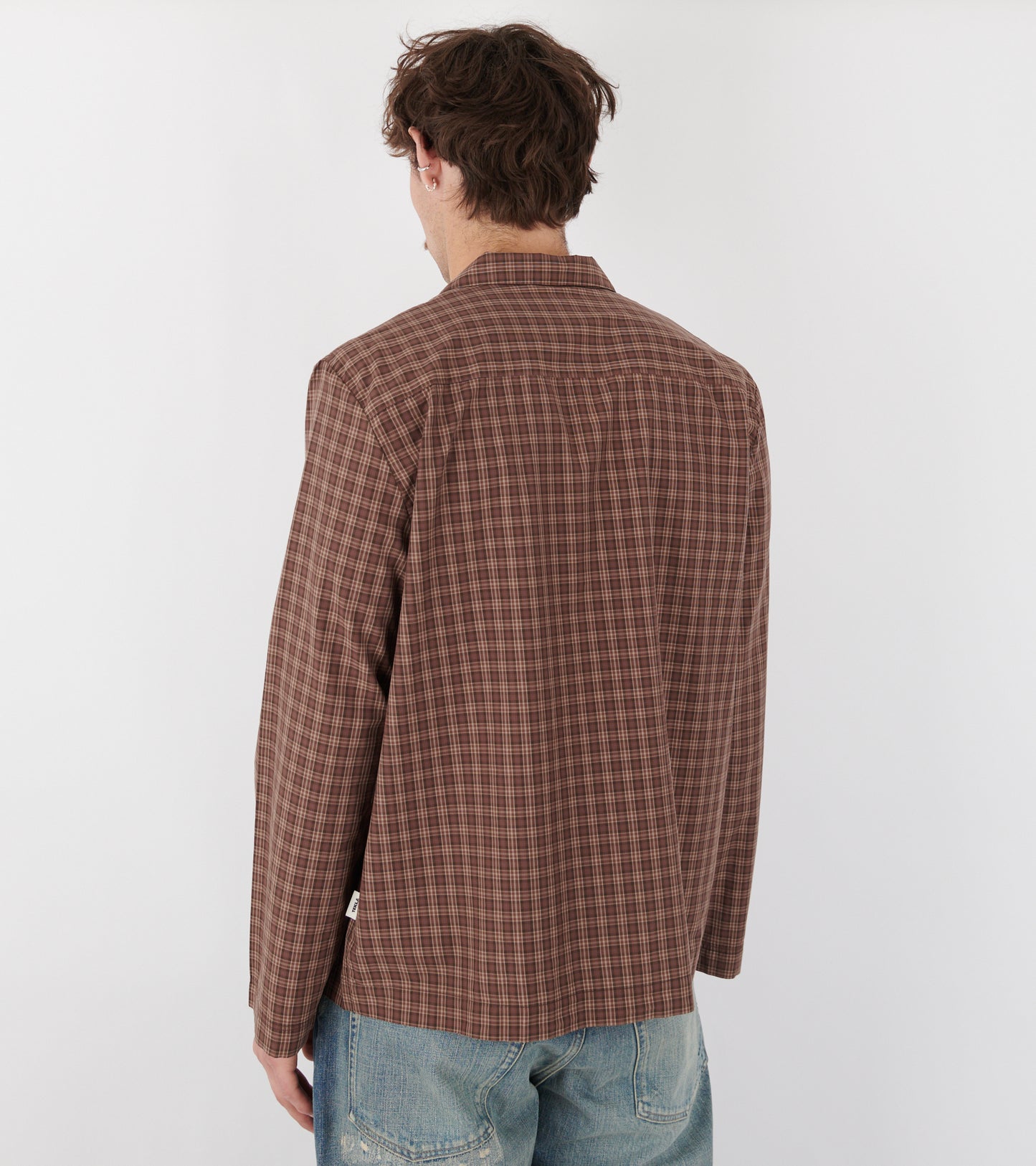 Men's Long-sleeved Shirt Serra Checks