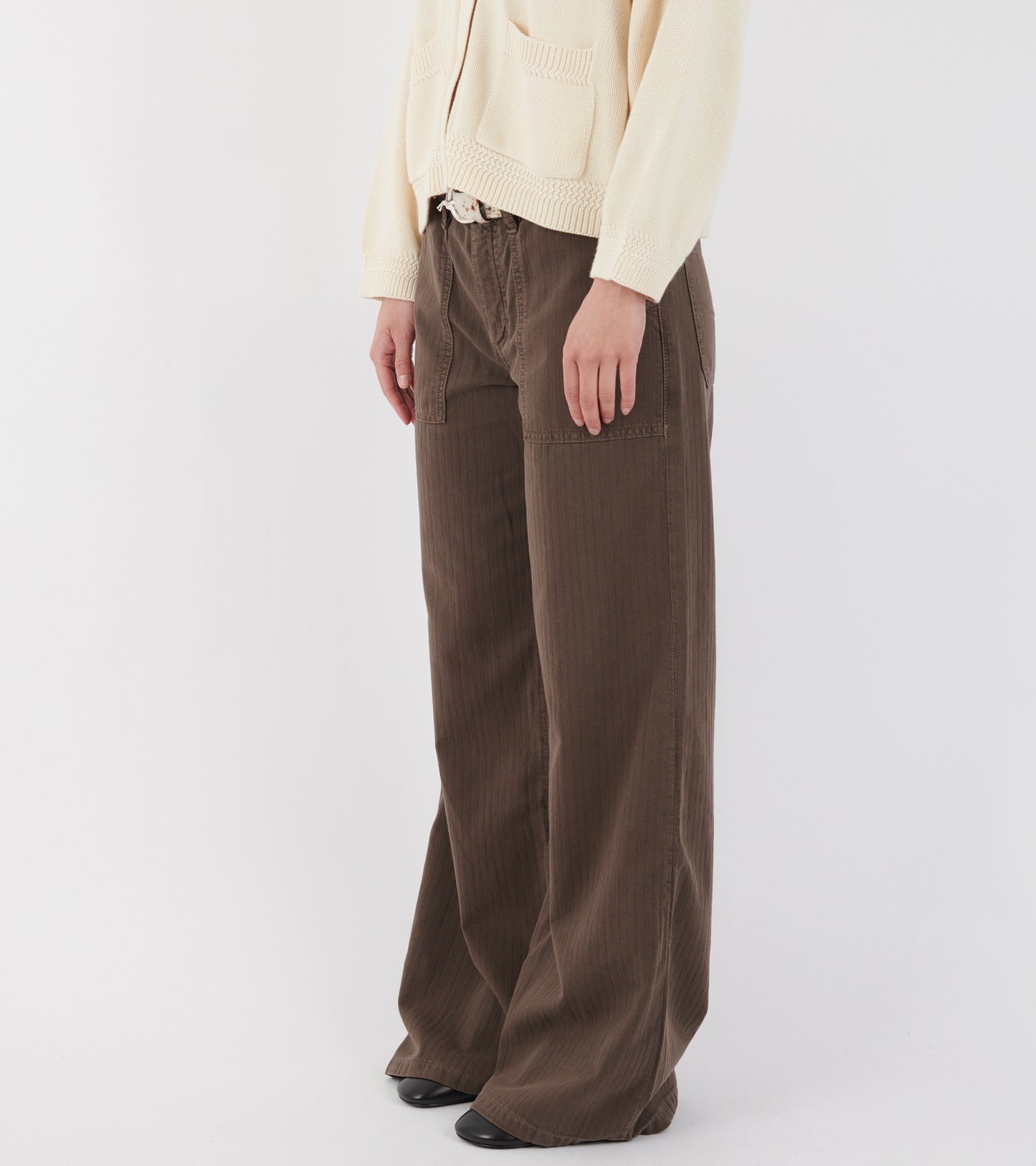 Guell Jeans Chevron Brown