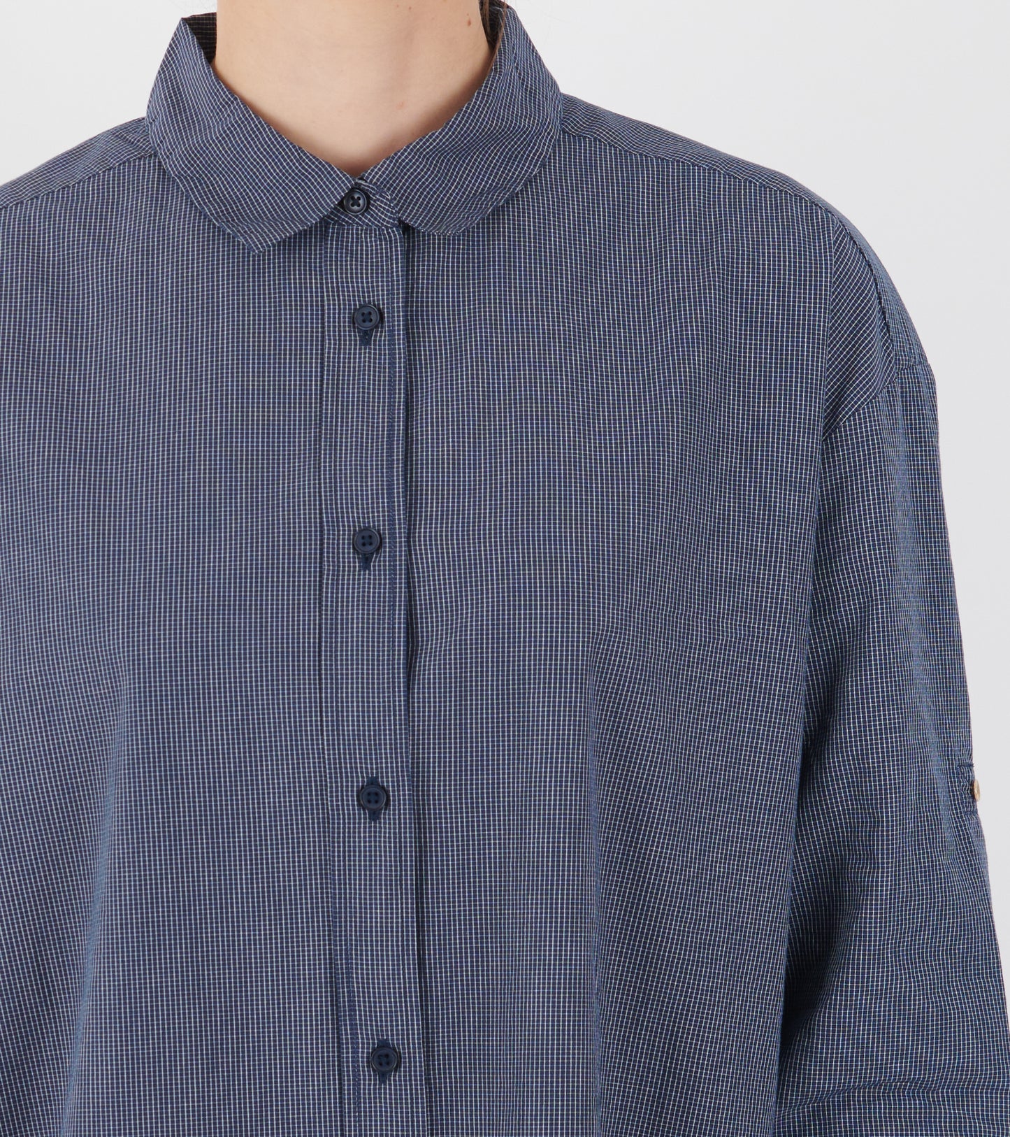 Shirt Navy Check