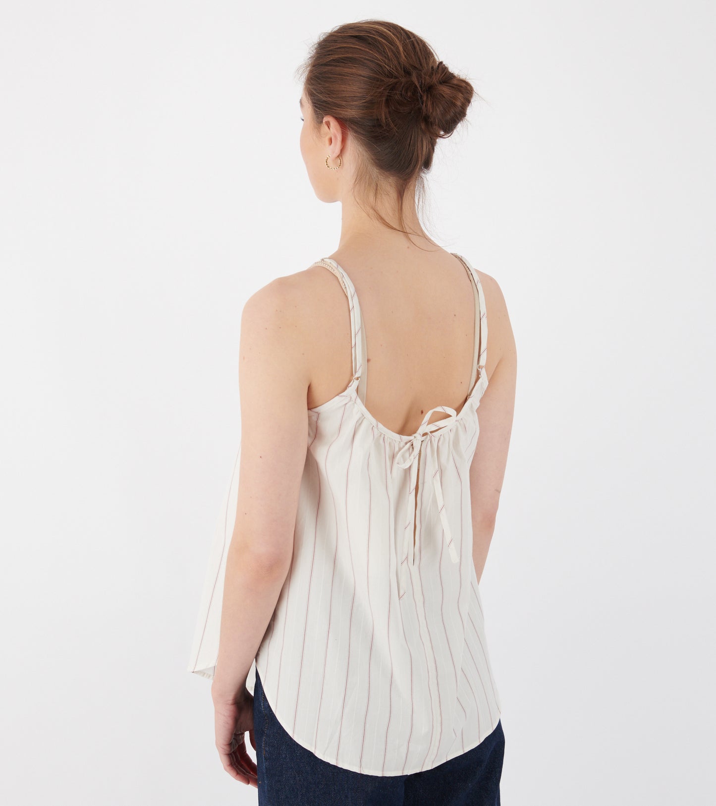 Strap Top Champetra Mix Merlot