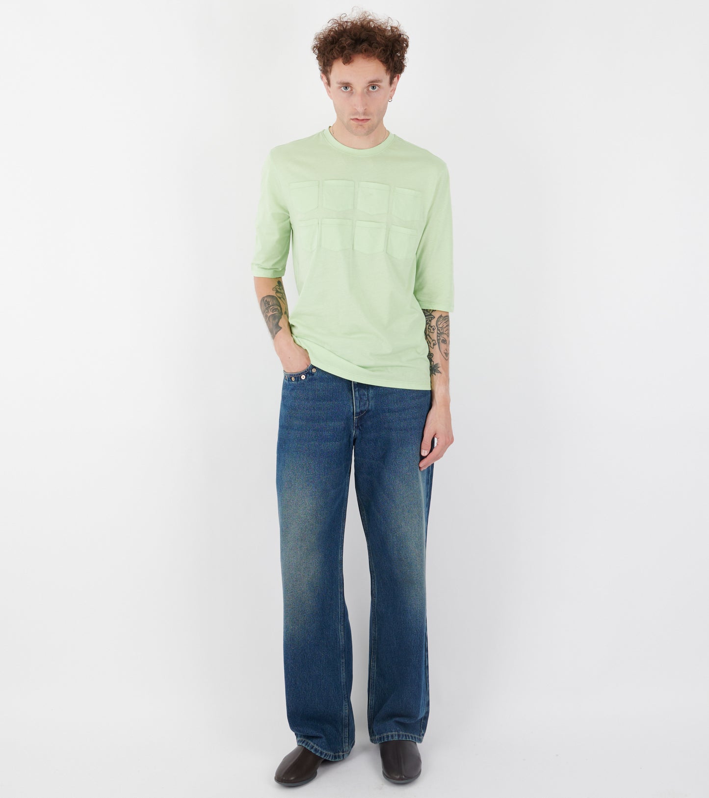 Crowd B Denim Jeans Blue
