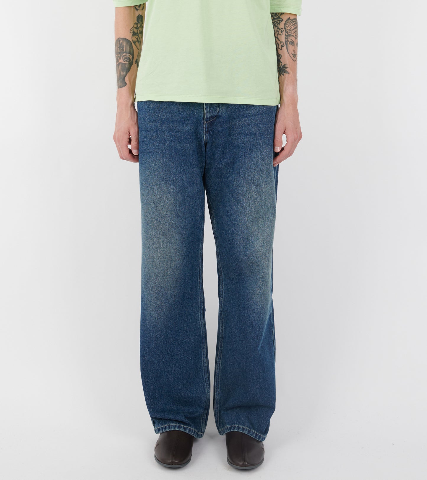 Crowd B Denim Jeans Blue