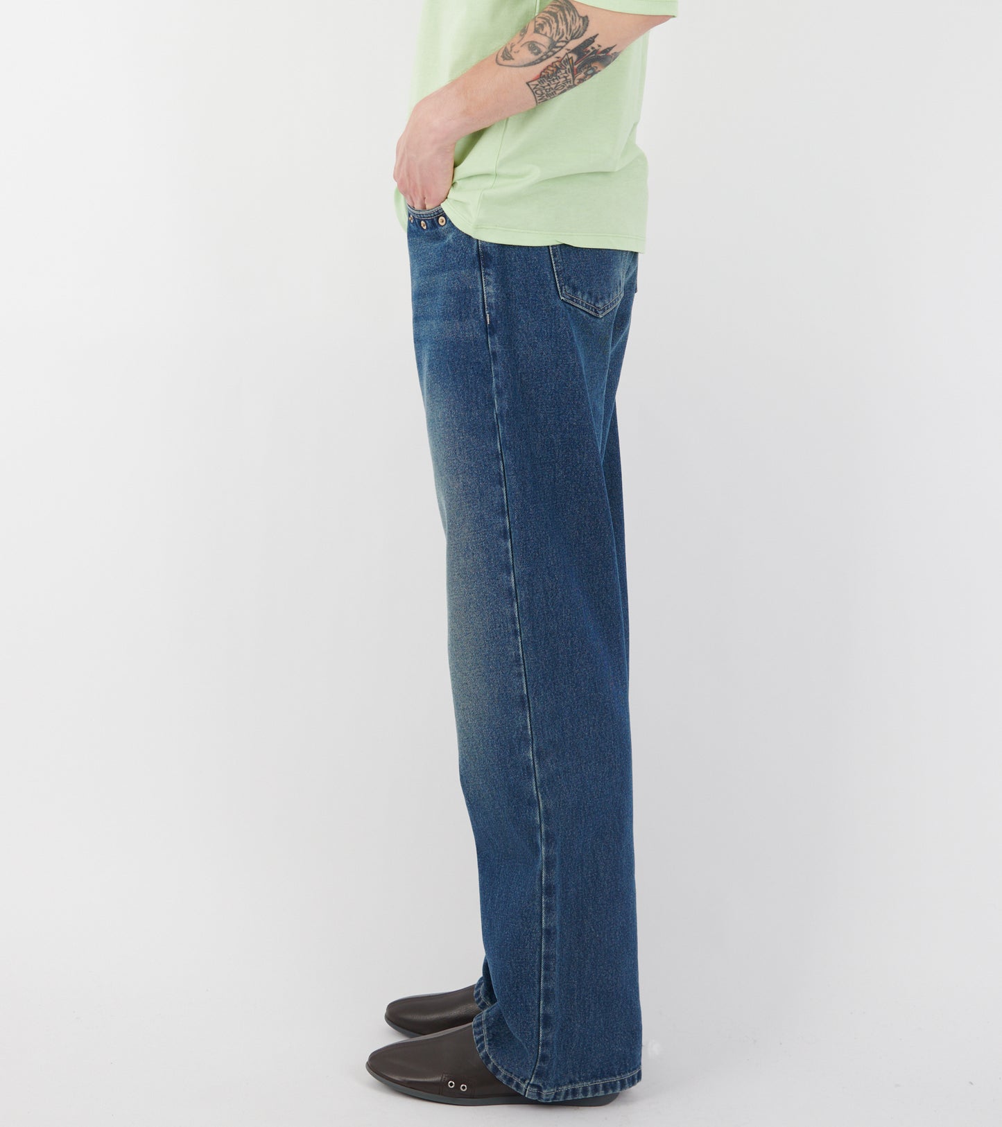 Crowd B Denim Jeans Blue