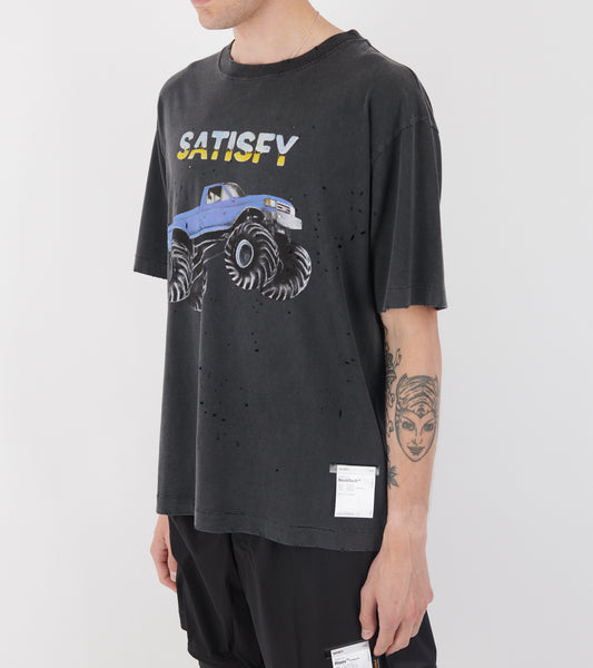 MothTech Truck T-shirt Aged Black