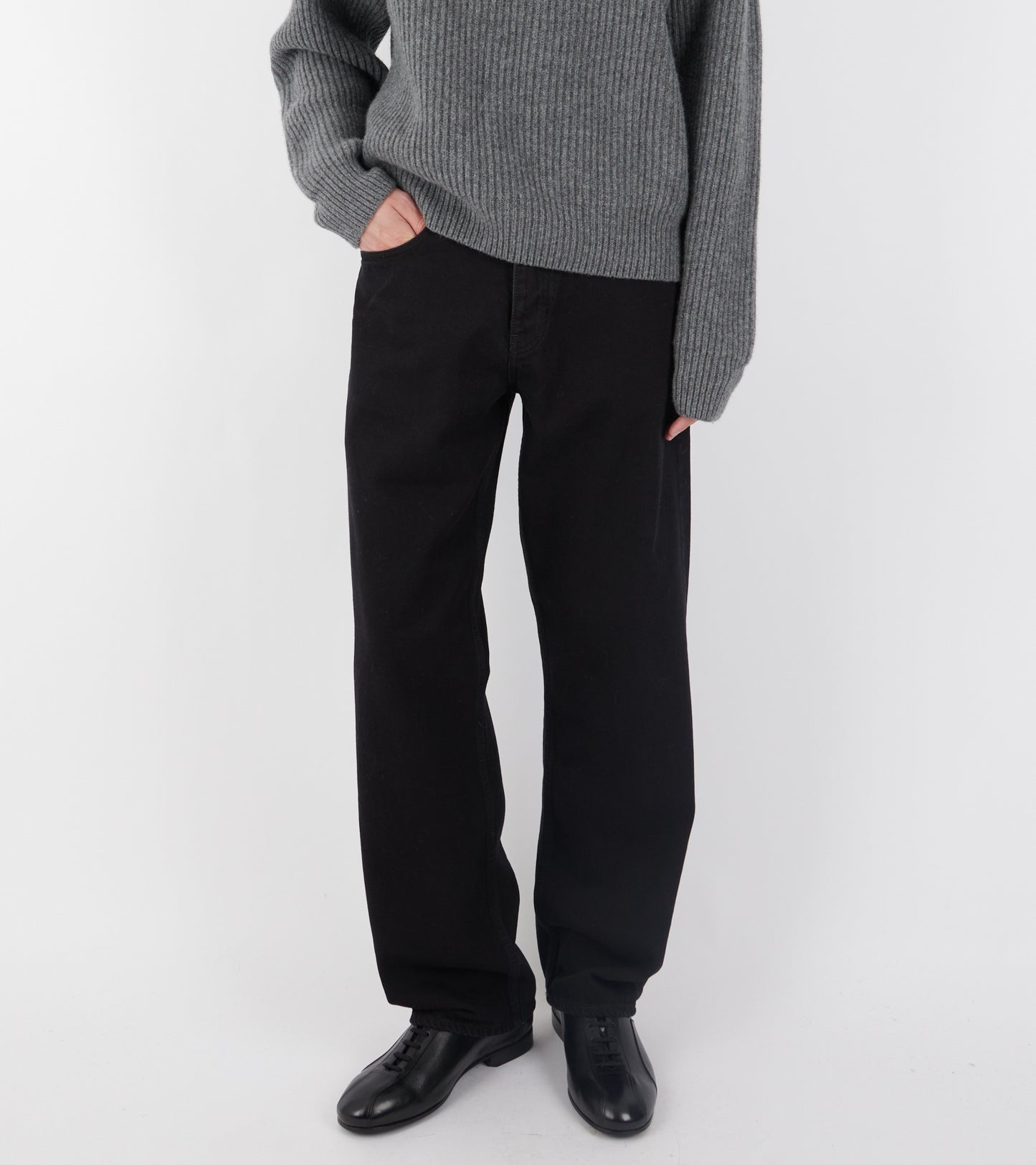 Loose Jeans Black Rinse