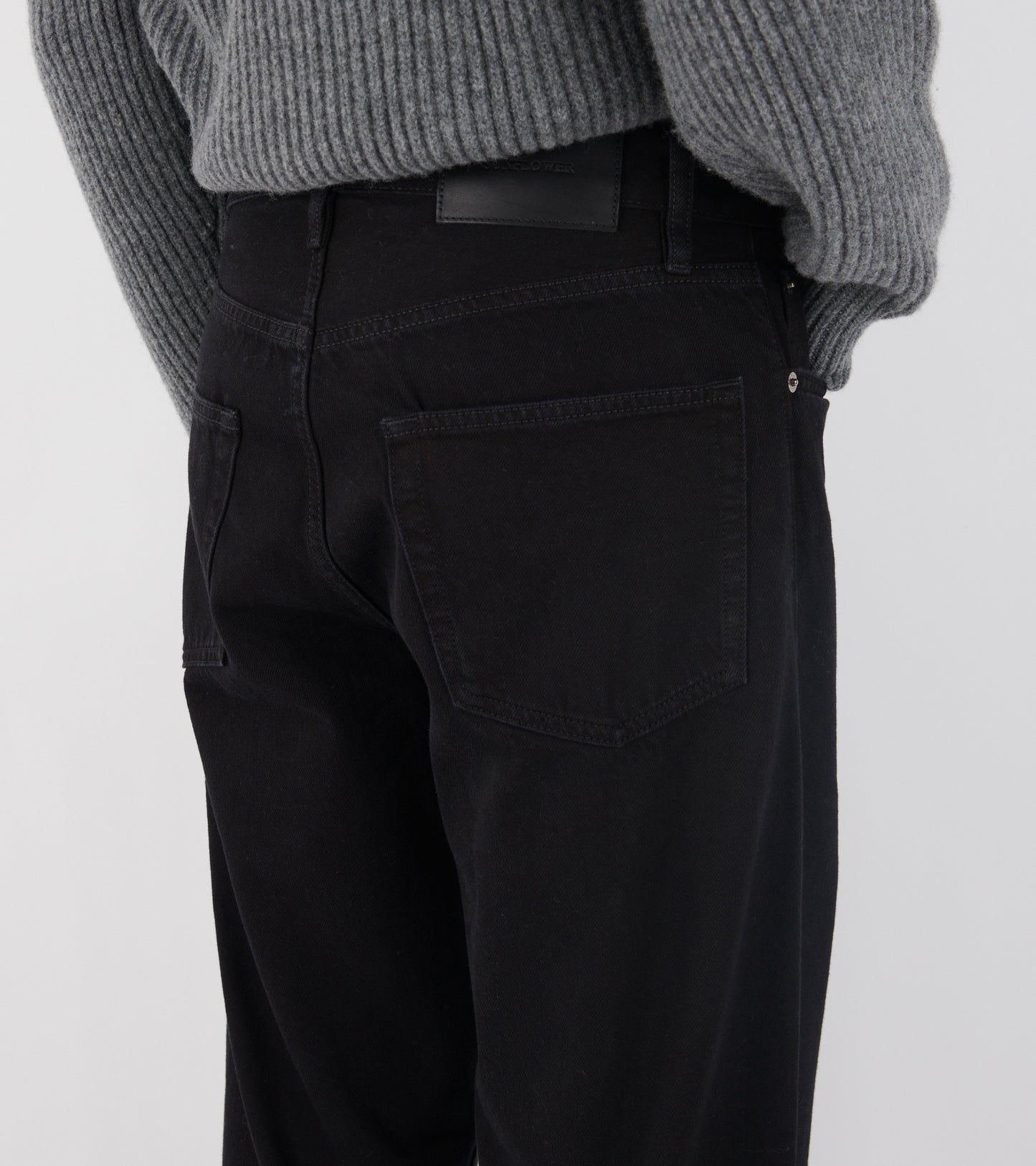 Loose Jeans Black Rinse