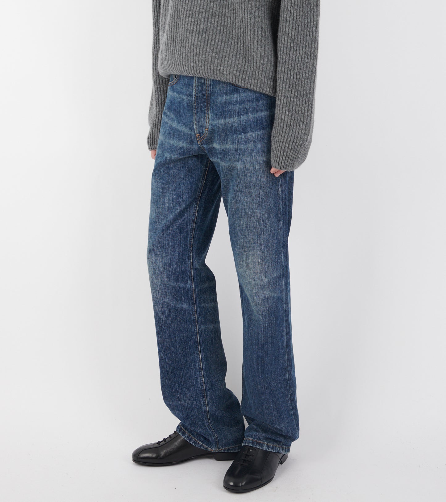Vega Jeans Dark Blue Righe