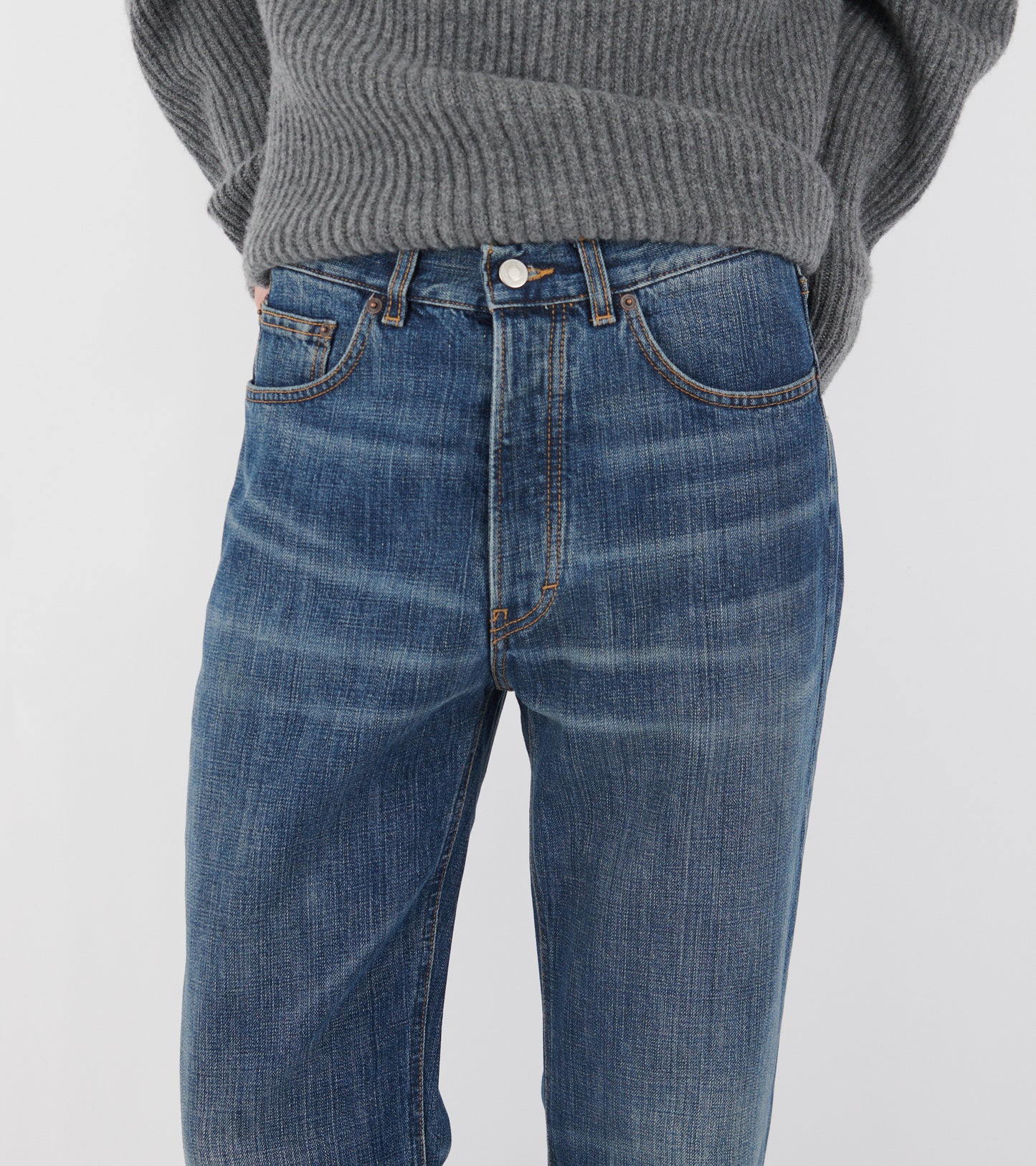 Vega Jeans Dark Blue Righe