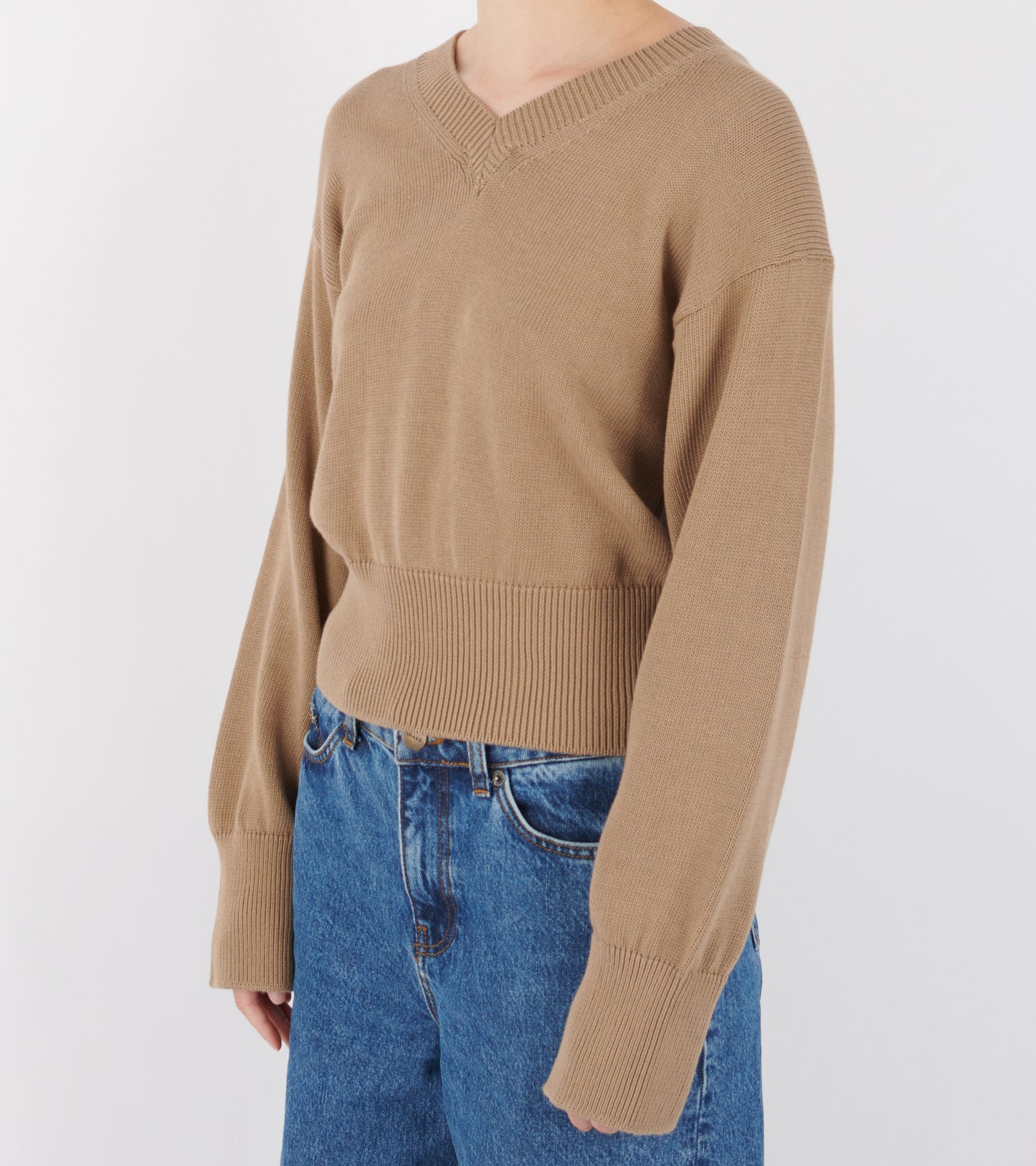 Nanna Cotton Knit Toffee