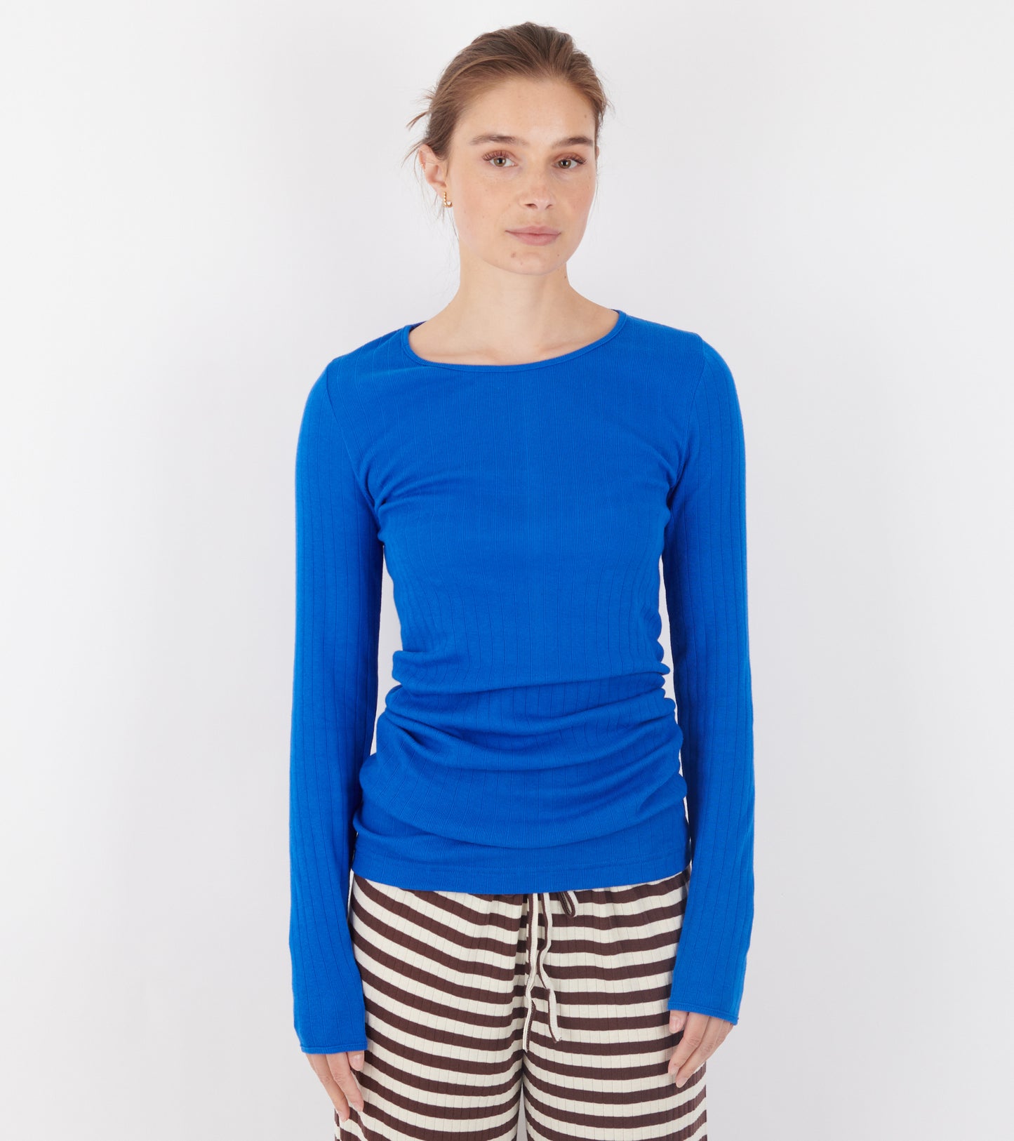 101 Rib Extra Solid Colour Klein