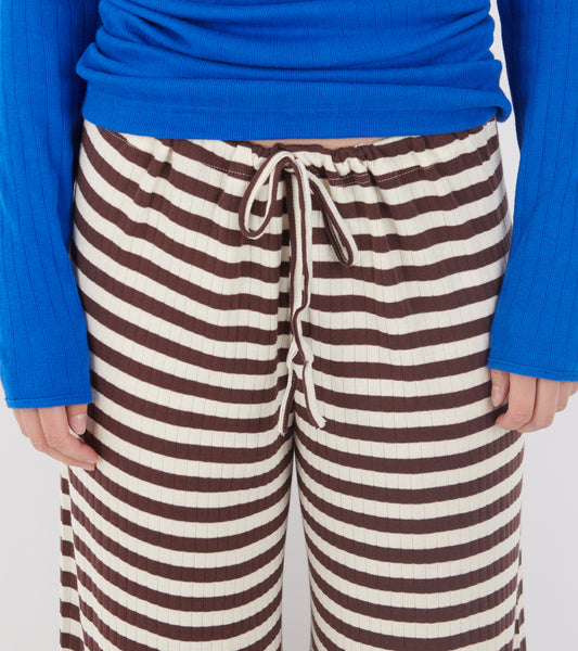Nova Pants Broadway Brown/Ecru