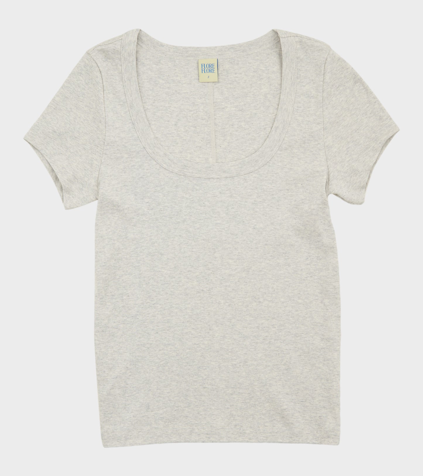 Lulu Baby Tee Heather Grey