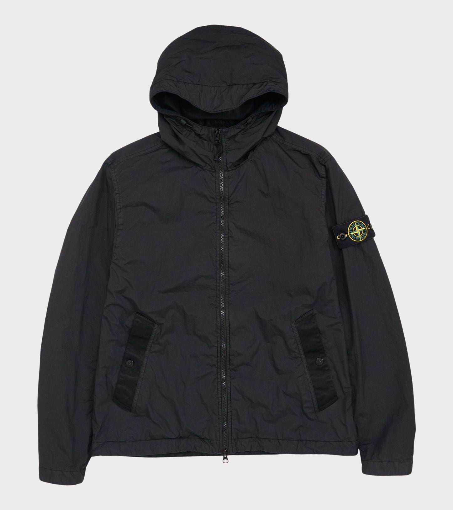 Garment Dyed Crinkle Reps NY Jacket Black