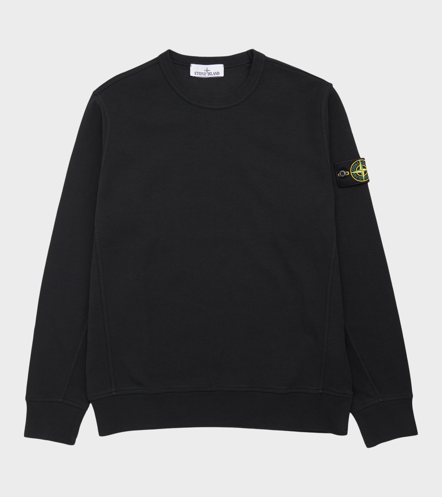 Lightweight Rib Sweatshirt Black